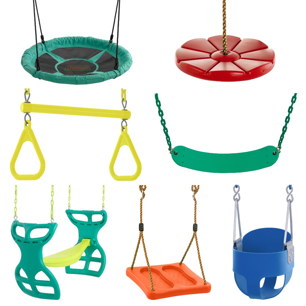 Swing Seats & Accessories for Garden and Playground