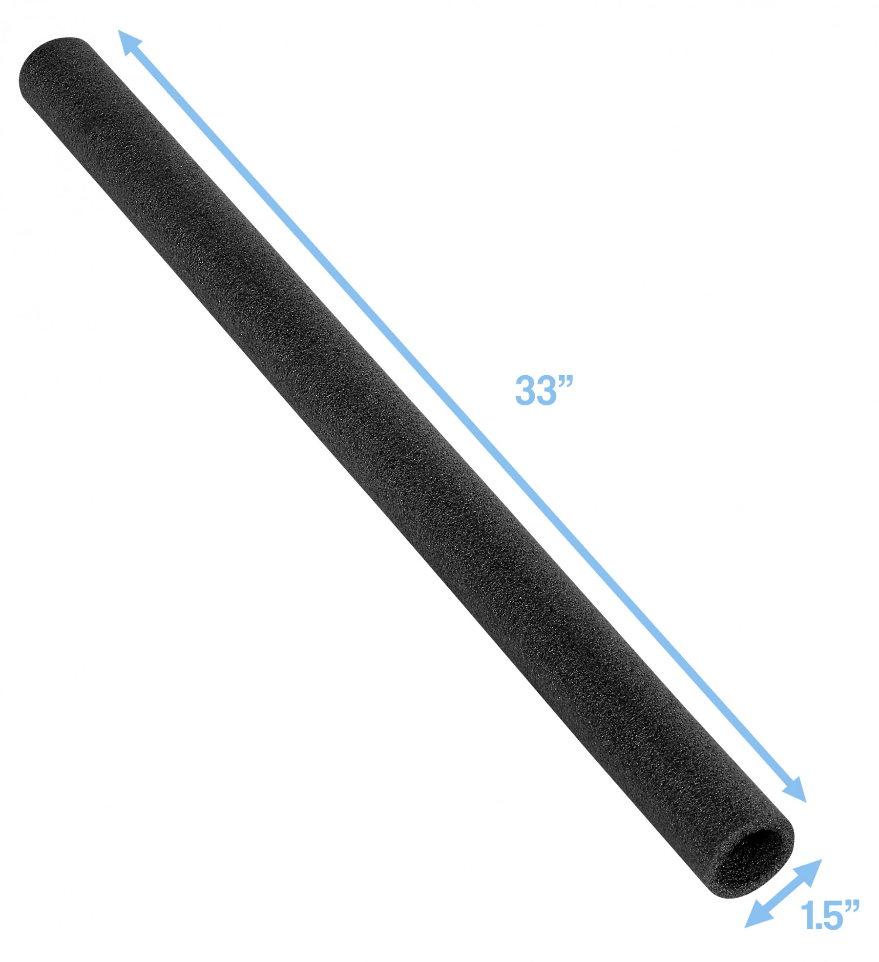 TEVEILS 33 Inch Trampoline Pole Foam Sleeves Protective Trampoline Pole Cover for 1.5 Diameter Pole Trampoline Accessory 