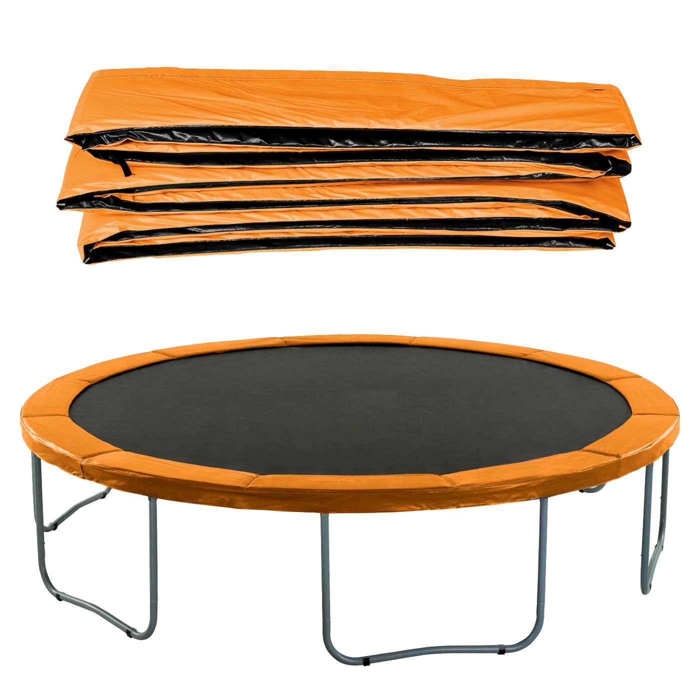 Moxie Super Spring Cover - Safety Pad for 183cm 6ft Round Trampoline Frame | Orange