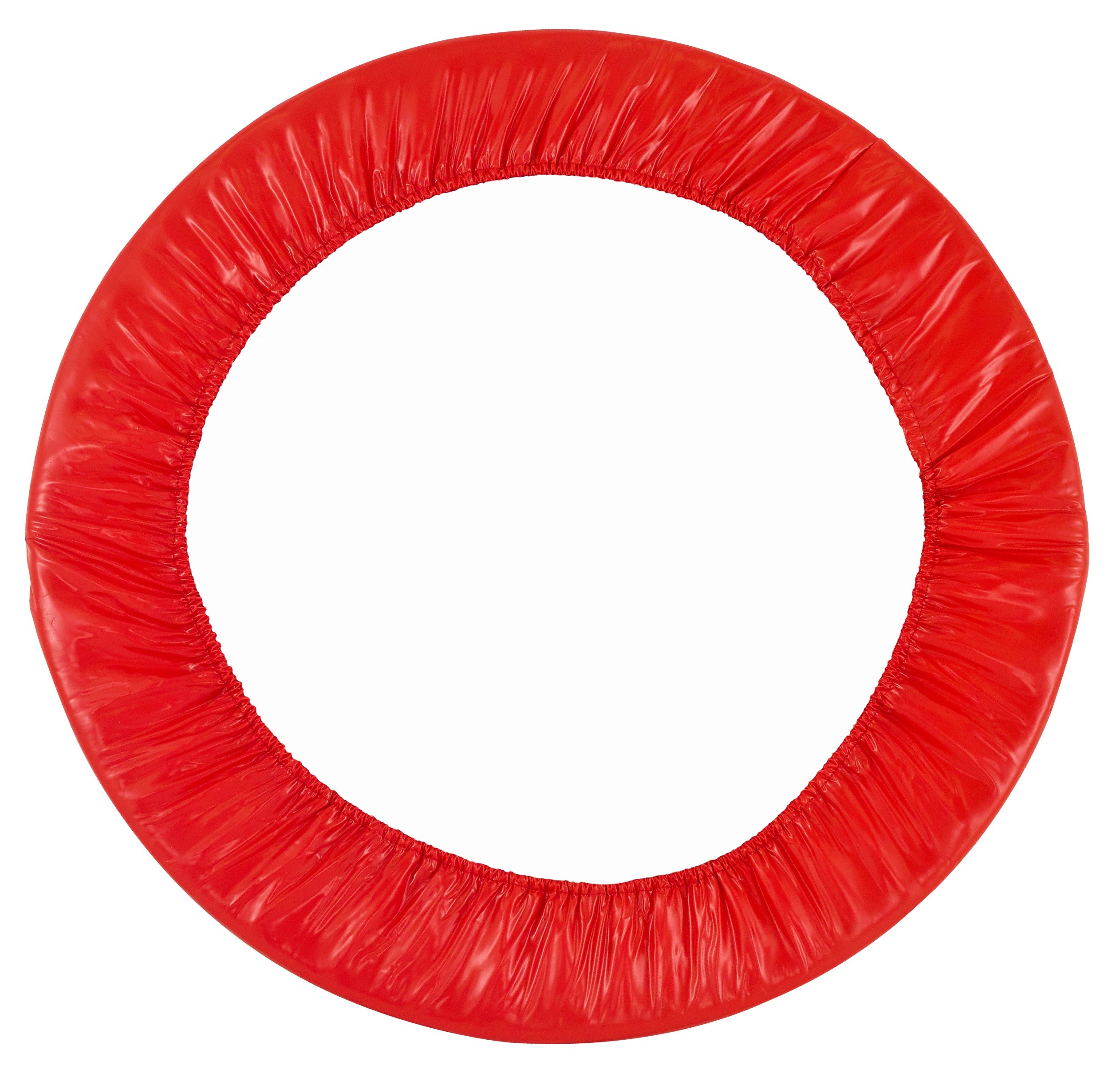 40" Mini Round Trampoline Replacement Safety Pad (Spring Cover) for 6 Legs - Red