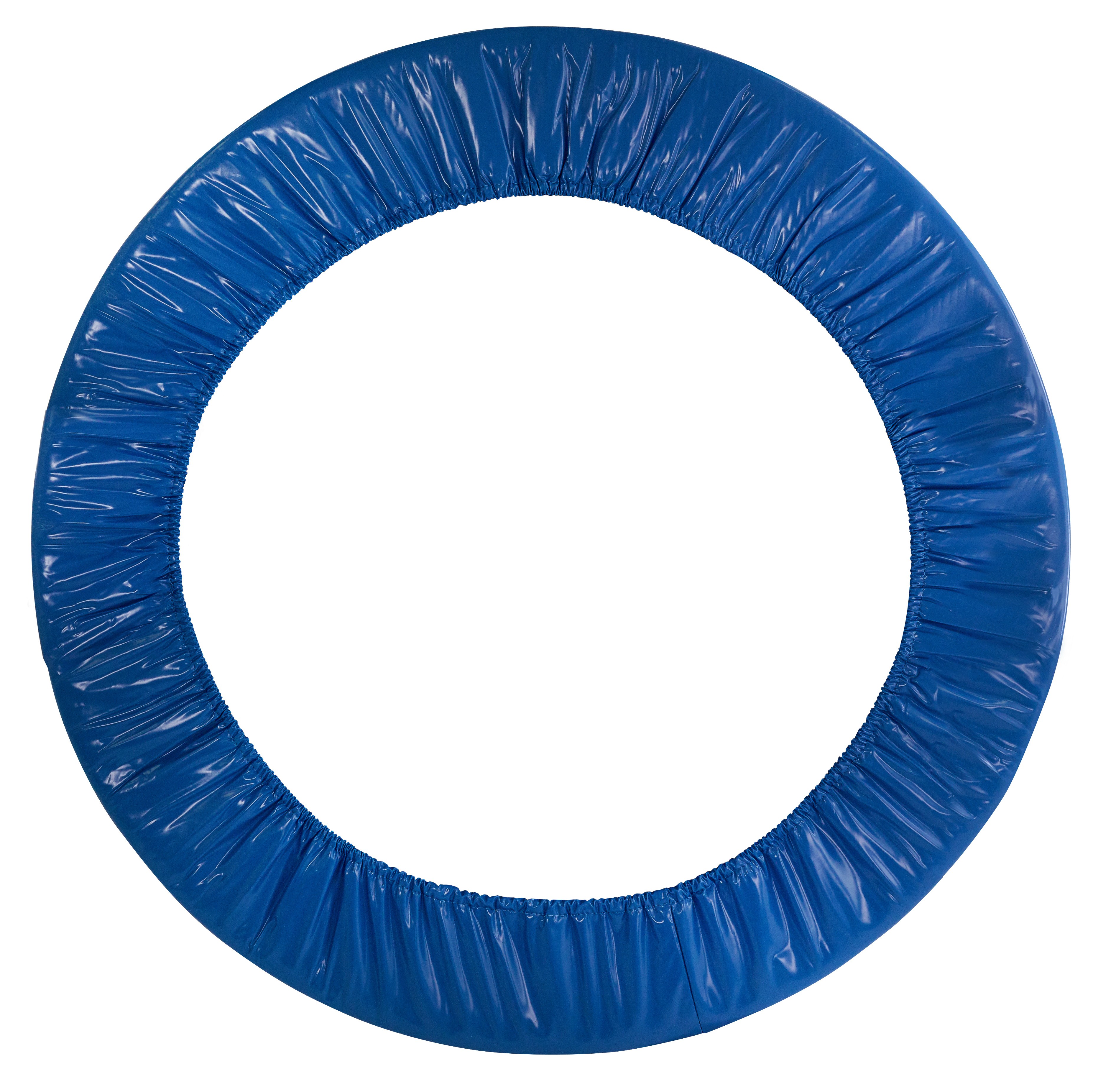 44" / 112cm Mini Round Trampoline Replacement Safety Pad (Spring Cover) for 6 Legs - Blue