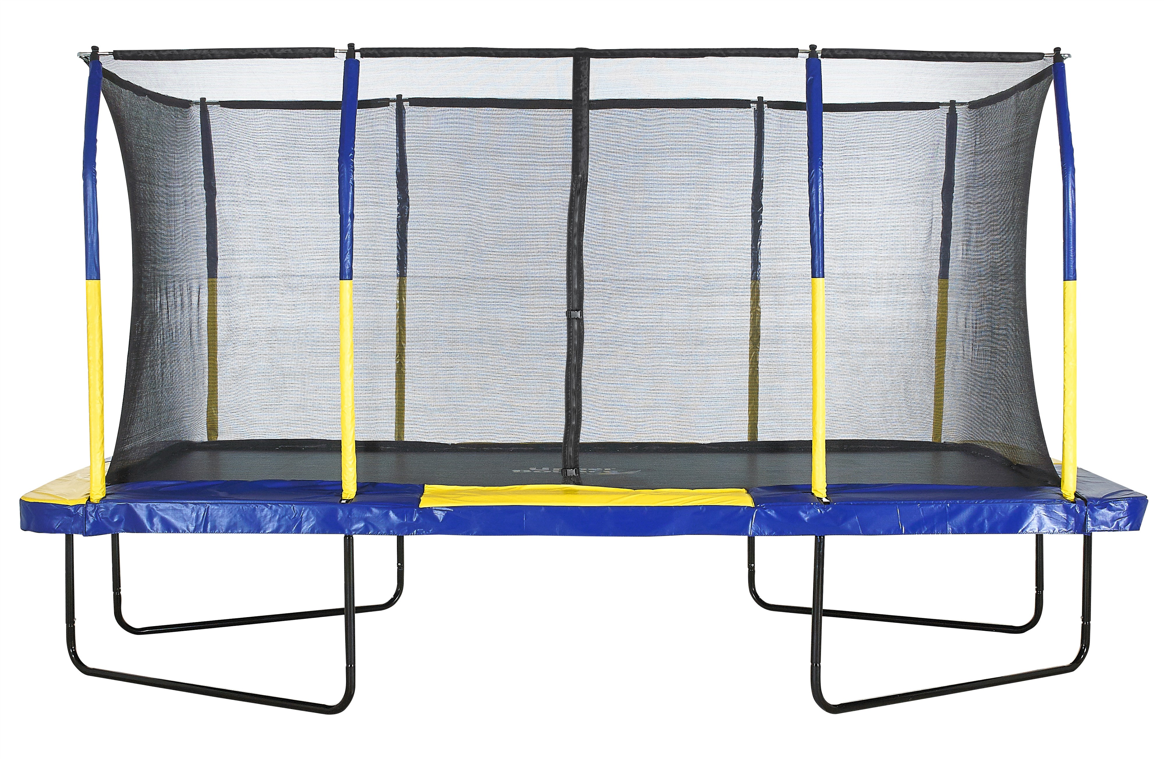 9x15ft. Large Rectangle Trampoline | Professional Outdoor & Garden Rectangular Trampoline for Adults, Kids