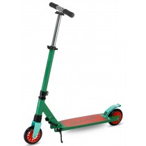 Scooride Skedaddle S-30 Kids Folding Kick Scooter | Foldable & Portable Stunt Push Scooter for Boys and Girls - Green