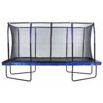 8x14ft. Large Rectangle Trampoline | Professional Outdoor & Garden Rectangular Trampoline for Adults, Kids