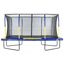 9x15ft. Large Rectangle Trampoline | Professional Outdoor & Garden Rectangular Trampoline for Adults, Kids