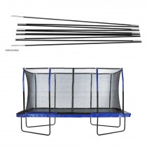 Trampoline Replacement Top Flex Enclosure Rods for Upper Bounce 14' x 8' Rectangular Frame