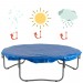 7.5ft Trampoline Cover - Waterproof and UV Cover for Weather, Wind, Rain Protection of Round Trampolines - Blue